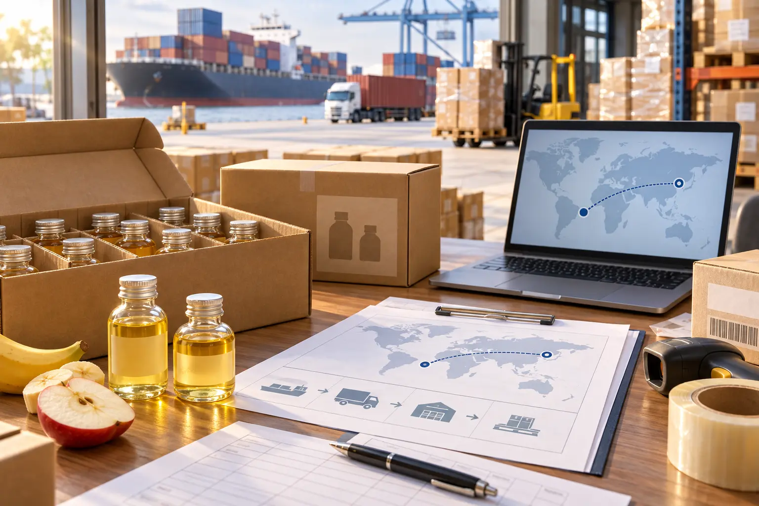 China-West Africa flavor logistics
