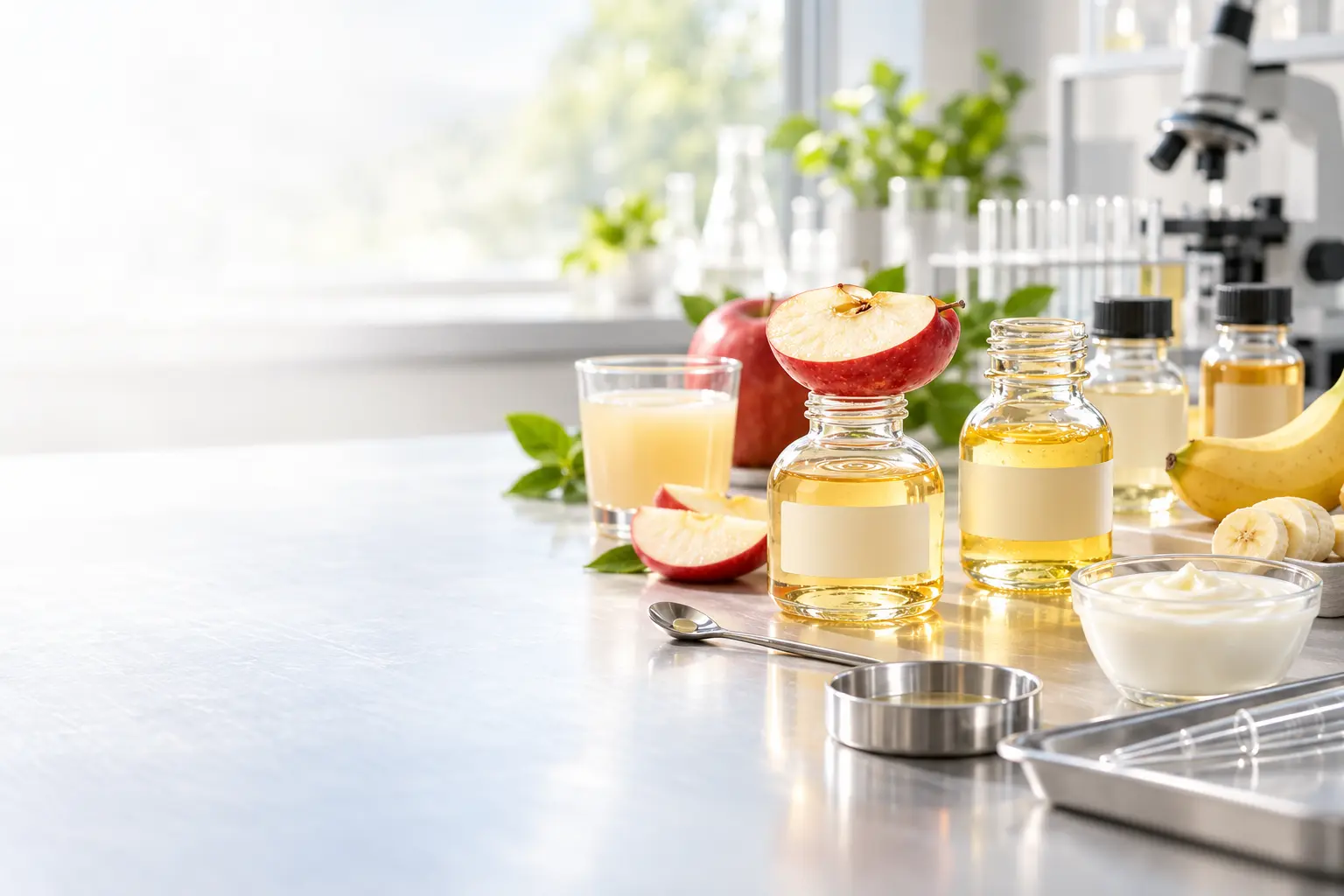 Food flavor supplier sample evaluation